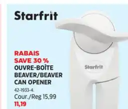 Canadian Tire BEAVER CAN OPENER offer