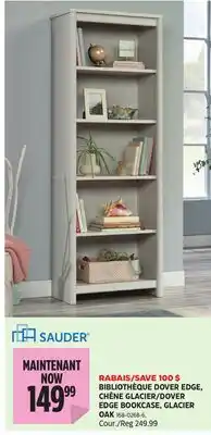 Canadian Tire SAUDER DOVER EDGE BOOKCASE, GLACIER OAK offer