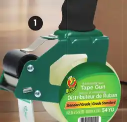 Canadian Tire DUCK TAPE GUN Includes 48mm x 50m tape offer