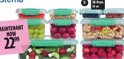 Canadian Tire BLUEHIVE 18-PC TO GO FOOD STORAGE CONTAINER SET offer