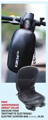 Canadian Tire ELECTRIC SCOOTER BAG offer