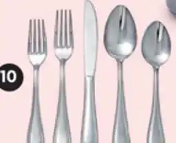 Canadian Tire 20-PC FLATWARE SET Round, point or square offer