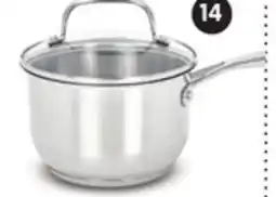 Canadian Tire CLASSIC STAINLESS-STEEL 2L SAUCEPAN offer