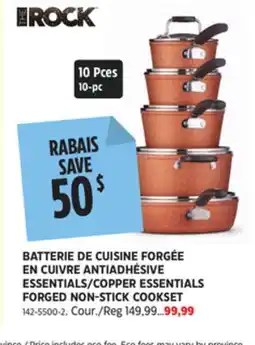 Canadian Tire ESSENTIALS/COPPER ESSENTIALS FORGED NON-STICK COOKSET offer