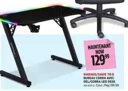 Canadian Tire COBRA LED DESK offer