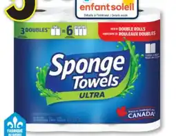 Familiprix SPONGE TOWELS Ultra color Ultra Pro Essie-towels double rolls offer