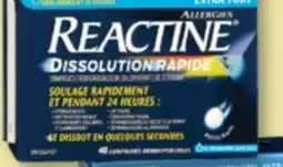 Familiprix REACTINE offer