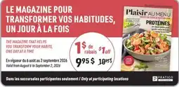 Familiprix THE MAGAZINE THAT HELPS YOU TRANSFORM YOUR HABITS, ONE DAY AT A TIME offer