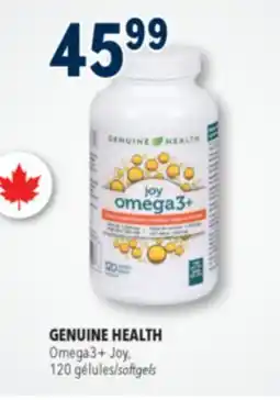 Familiprix GENUINE HEALTH, Omega 3+ Joy, 240 softgels offer