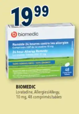 Familiprix BIOMEDIC Allergy, 10mg, 48tablets offer