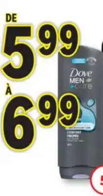 Familiprix Dove Men+Care Clean Comfort body & face wash 532ml offer