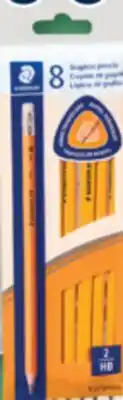 Familiprix STAEDTLER, Graphite pencils HB#2, 8 units offer