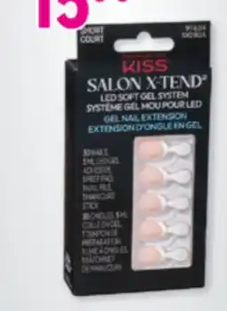 Familiprix Kiss Salon X-Tend gel nail extension 30un offer