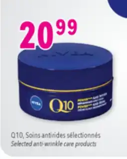 Familiprix Nivea Q10 Power anti-wrinkle moisture replenishment night cream for normal to dry skin offer