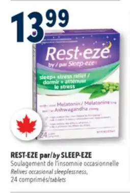 Familiprix REST-EZE by SLEEP-EZE, Relives occasional sleeplessness, 24 tablets offer