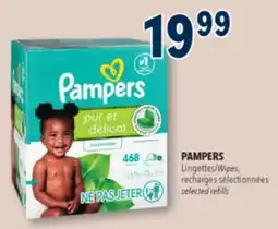 Familiprix PAMPERS Wipes selected refills offer