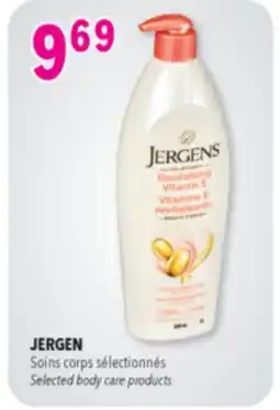 Familiprix JERGEN Selected body care products offer