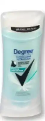 Familiprix Degree Motionsense value size ultraclear pure rain anti-perspirant offer