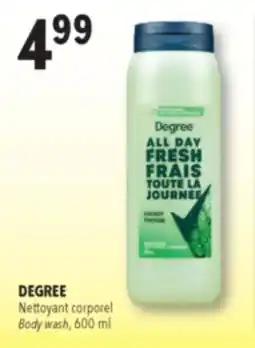 Familiprix DEGREE Body wash offer