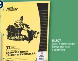 Familiprix HILROY Exercice book ruled offer