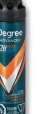 Familiprix Degree Advanced adventure dry spray offer