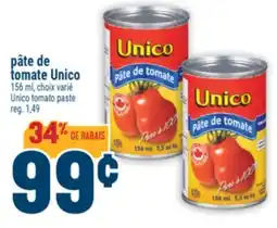 Marché Adonis PÂTE DE TOMATE UNICO | UNICO TOMATO PASTE offer