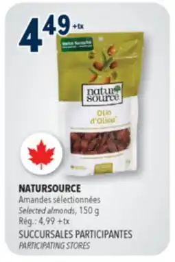 Familiprix NaturSource Olio d'Oliva olive oil and sea salt almonds offer