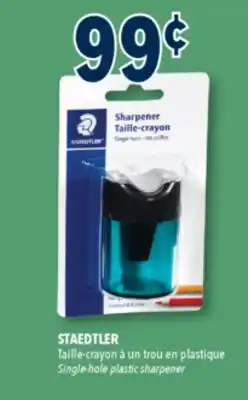Familiprix STAEDTLER, Single-hole plastic sharpener offer