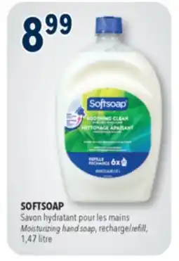 Familiprix Softsoap soothing aloe vera moisturizing hand soap refill offer