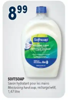 Familiprix Softsoap soothing aloe vera moisturizing hand soap refill offer