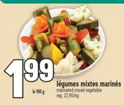 Marché Adonis LÉGUMES MIXTES MARINÉS | MARINATED MIXED VEGETABLE offer