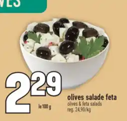 Marché Adonis OLIVES SALADE FETA | OLIVES & FETA SALADS offer