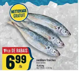 Marché Adonis SARDINES FRAÎCHES | FRESH SARDINE offer