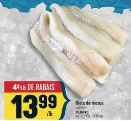 Marché Adonis FILETS DE MORUE | COD FILLETS offer