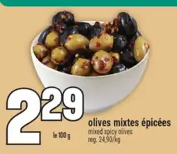 Marché Adonis OLIVES MIXTES ÉPICÉES | MIXED SPICY OLIVES offer
