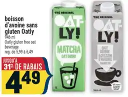 Marché Adonis BOISSON D'AVOINE SANS GLUTEN OATLY | OATLY GLUTEN FREE OAT BEVERAGE offer