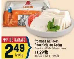 Marché Adonis FROMAGE HALLOOM PHOENICIA OU CEDAR | PHOENICIA OR CEDAR HALLOOM CHEESE offer
