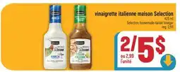 Marché Adonis VINAIGRETTE ITALIENNE MAISON SELECTION | SELECTION HOMEMADE ITALIAN VINEGAR offer