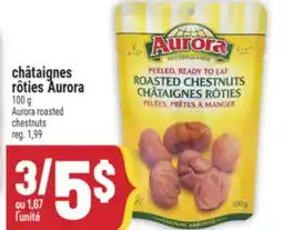 Marché Adonis CHÂTAIGNES RÔTIES AURORA | AURORA ROASTED CHESTNUTS offer
