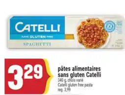 Marché Adonis PÂTES ALIMENTAIRES SANS GLUTEN CATELLI | CATELLI GLUTEN FREE PASTA offer