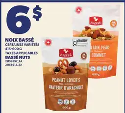 Provigo NOIX BASSÉ | BASSÉ NUTS offer
