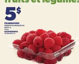 Provigo FRAMBOISES | RASPBERRIES offer