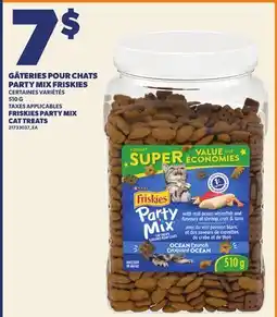 Provigo GÂTERIES POUR CHATS PARTY MIX FRISKIES | FRISKIES PARTY MIX CAT TREATS offer