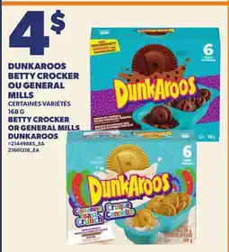 Provigo DUNKAROOS BETTY CROCKER OU GENERAL MILLS | BETTY CROCKER OR GENERAL MILLS DUNKAROOS offer