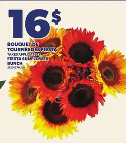 Provigo BOUQUET DE TOURNESOLS FIESTA | FIESTA SUNFLOWER BUNCH offer