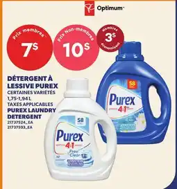 Provigo DÉTERGENT À LESSIVE PUREX | PUREX LAUNDRY DETERGENT offer