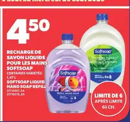 Provigo RECHARGE DE SAVON LIQUIDE POUR LES MAINS SOFTSOAP | SOFTSOAP LIQUID HAND SOAP REFILL offer