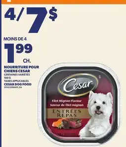 Provigo NOURRITURE POUR CHIENS CESAR | CESAR DOG FOOD offer