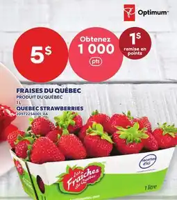 Provigo FRAISES DU QUÉBEC | QUEBEC STRAWBERRIES offer