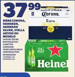 Provigo BIÈRE CORONA, HEINEKEN, HEINEKEN SILVER, STELLA ARTOIS OU MODELO, 24X330/355 ML offer
